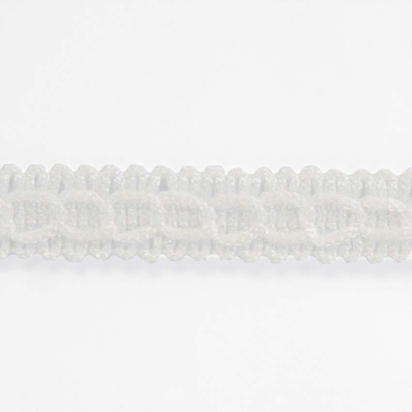 Koristenauha leveys 15mm Valkoinen Pearl (DT037VV)